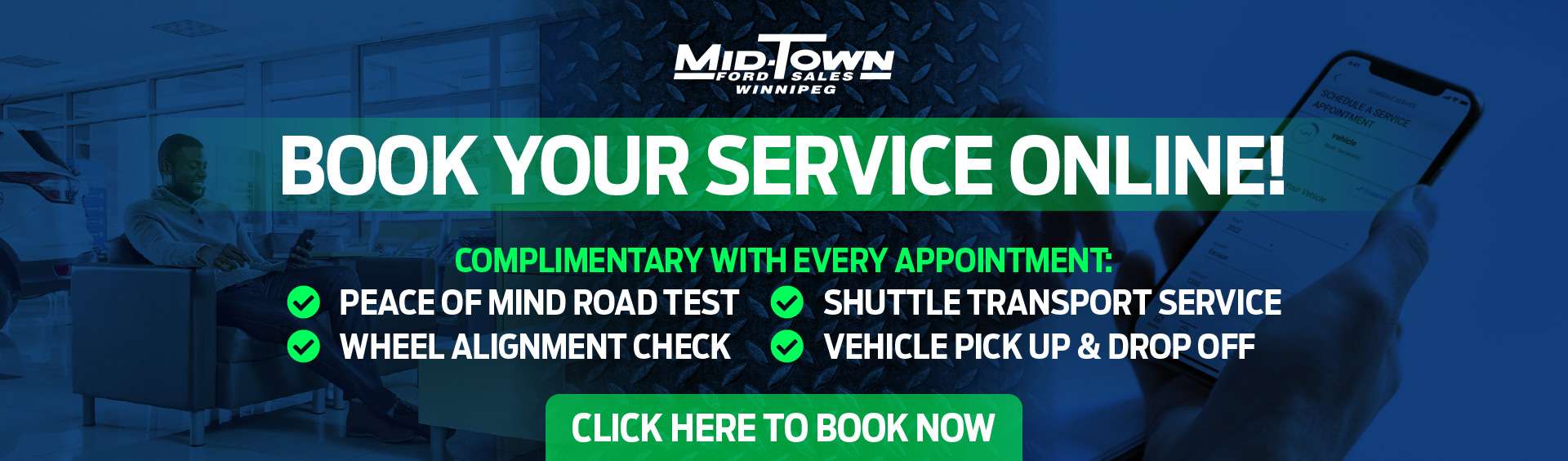 Book Your Service Online at Mid Town Ford