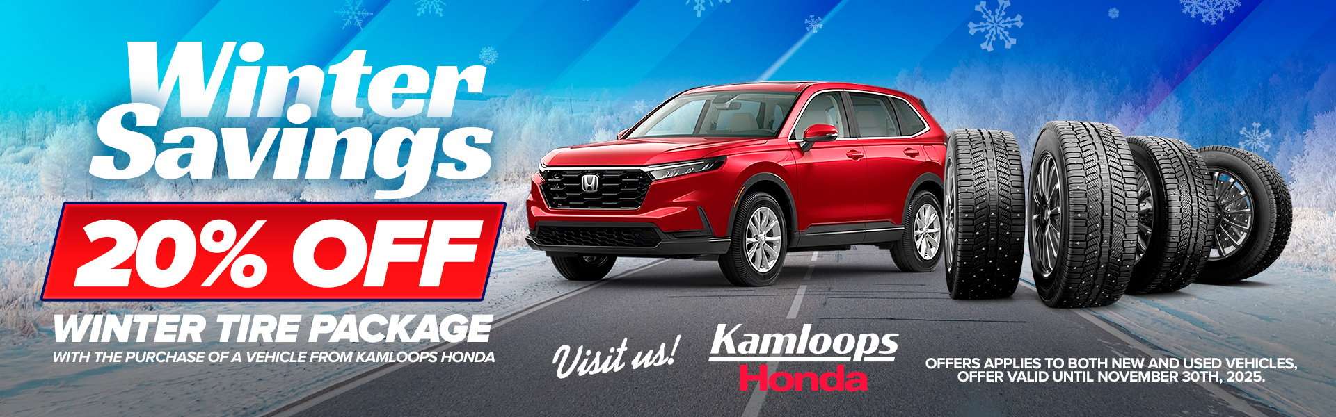 20% off Winter Tire Promo