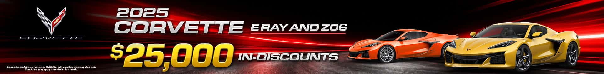 2025 corvette discounts richmond hill