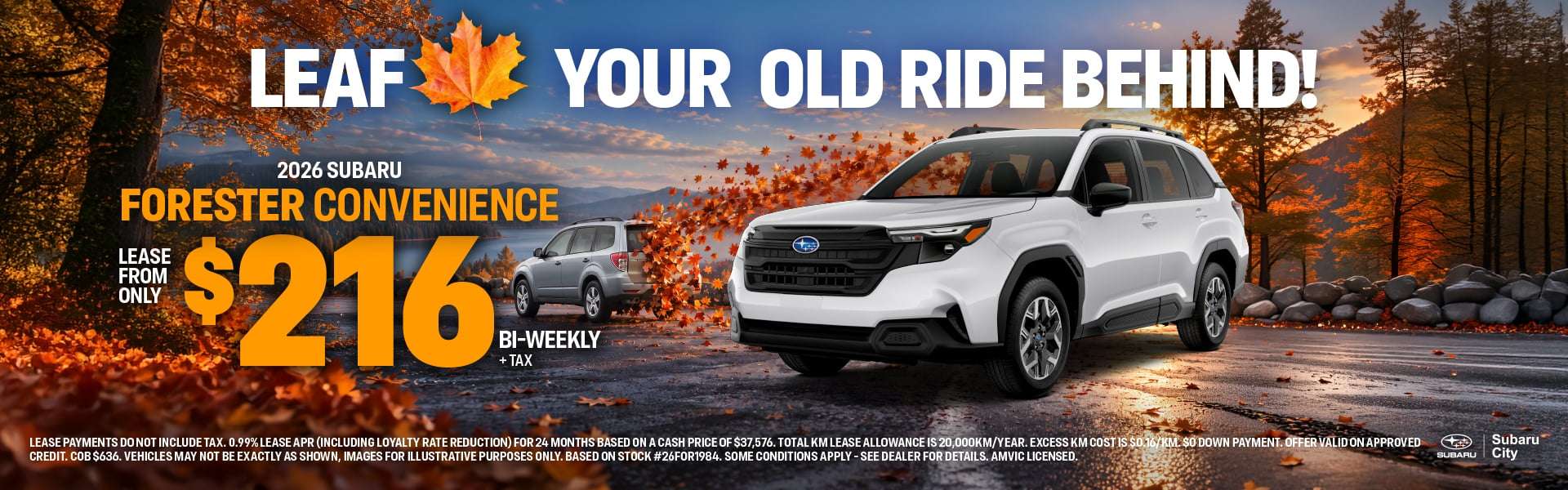 October Forester Offer