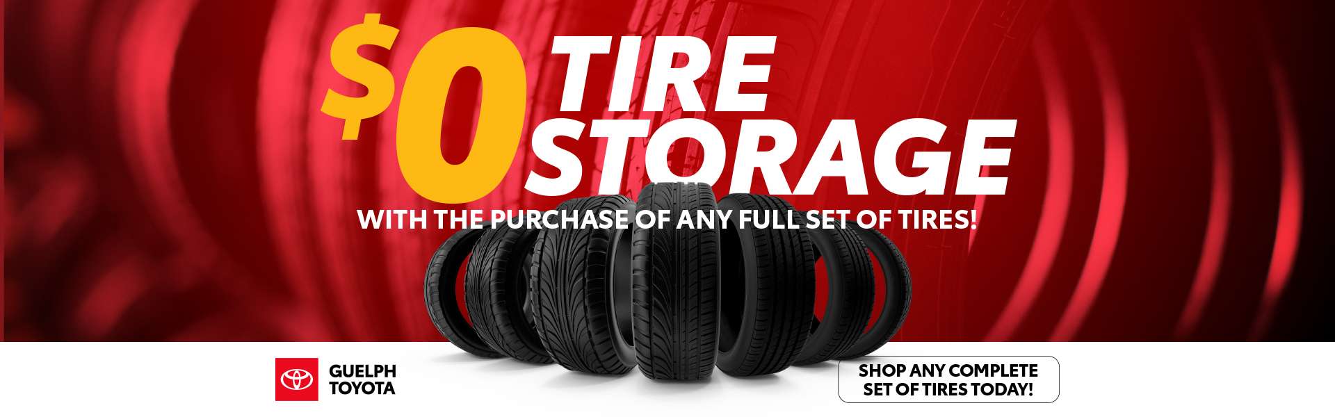 Tire storage promo