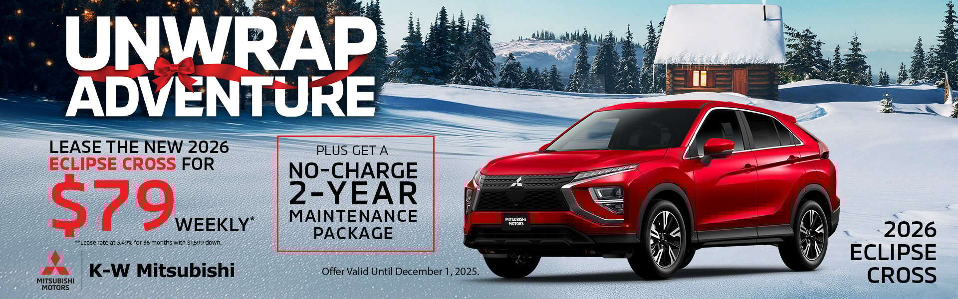 November Eclipse Cross Promo