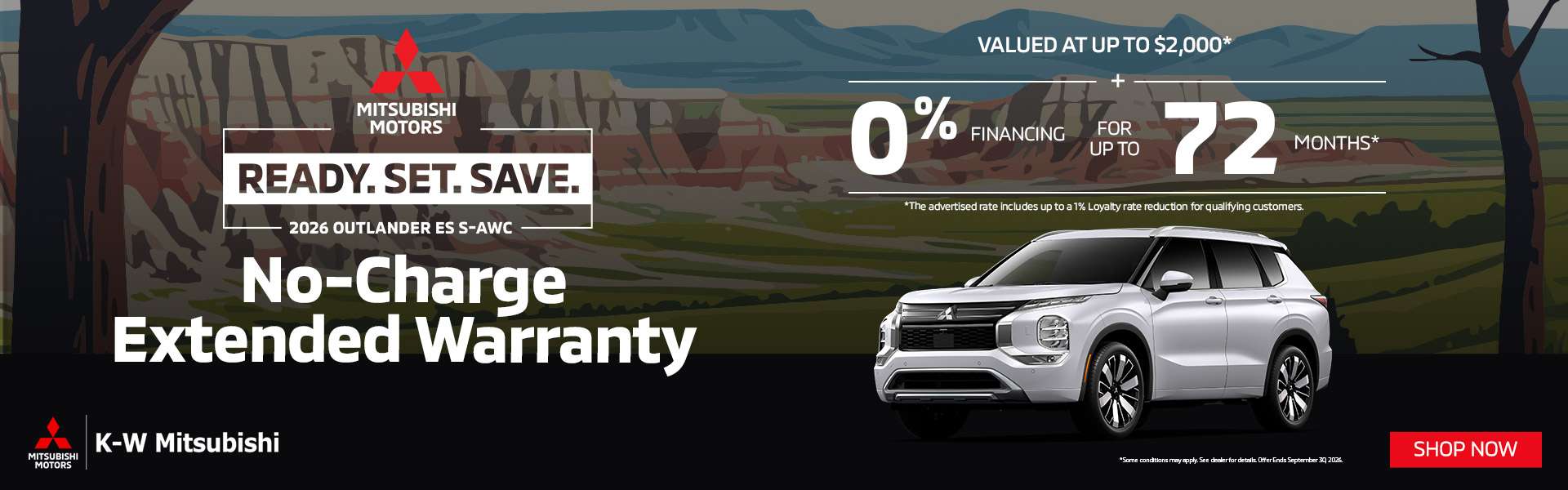 September Outlander Offer