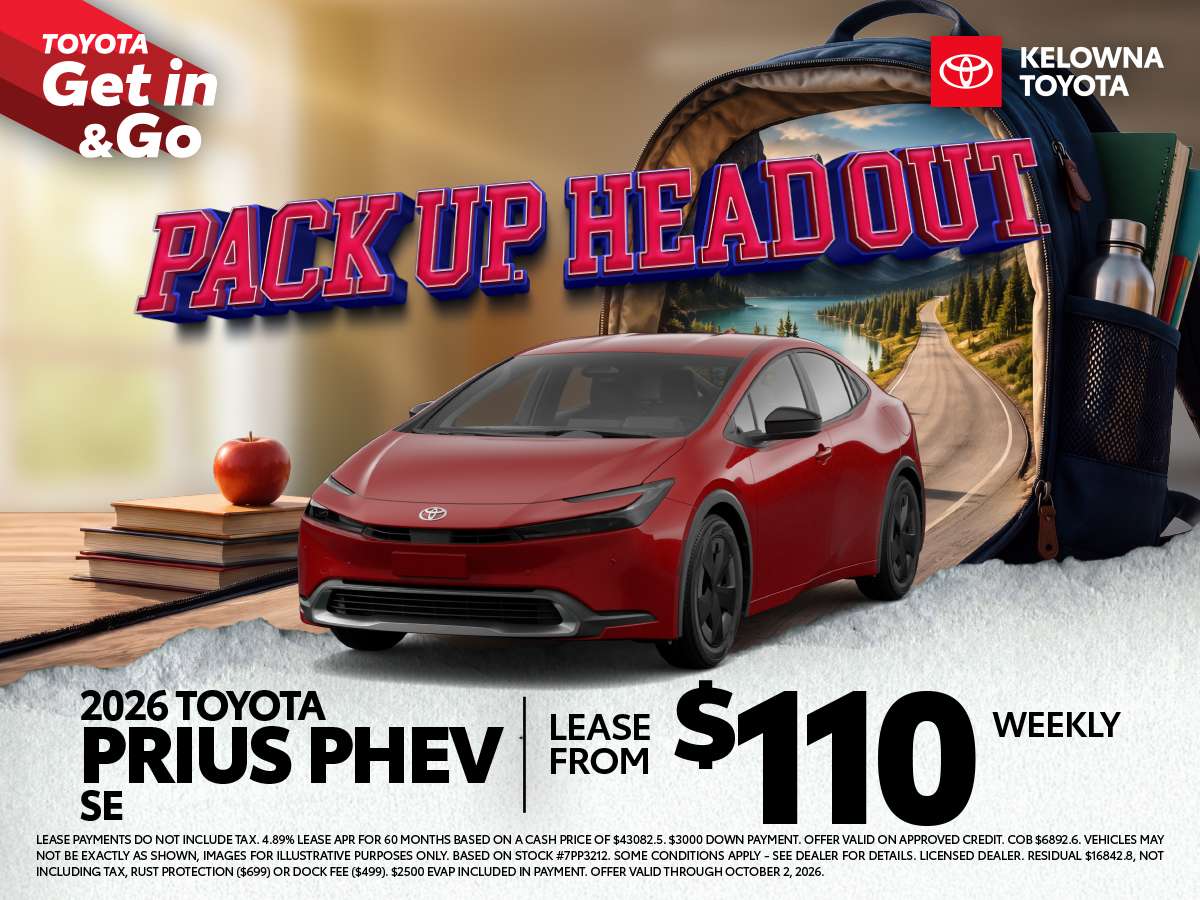 Prius PHEV September Offer