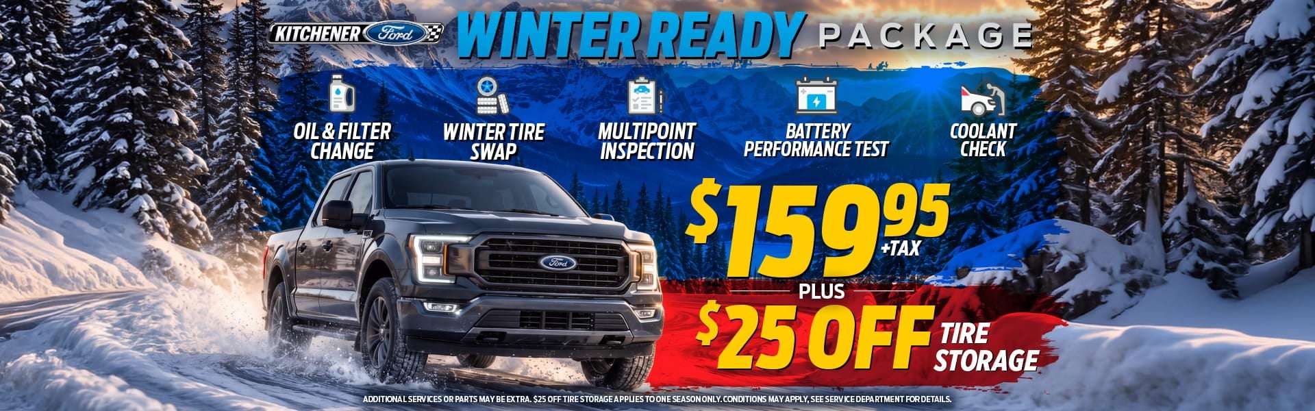 kitchener winter tire change package