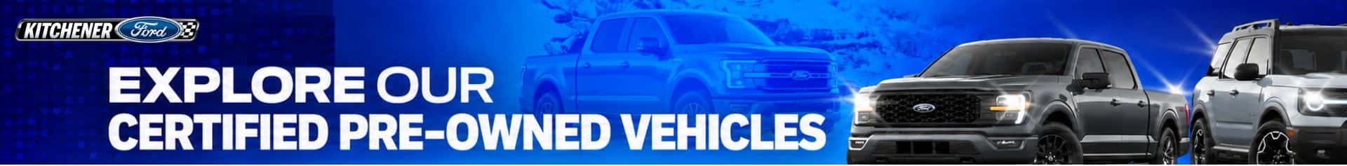 Certified Pre owned ford vehicles kitchener