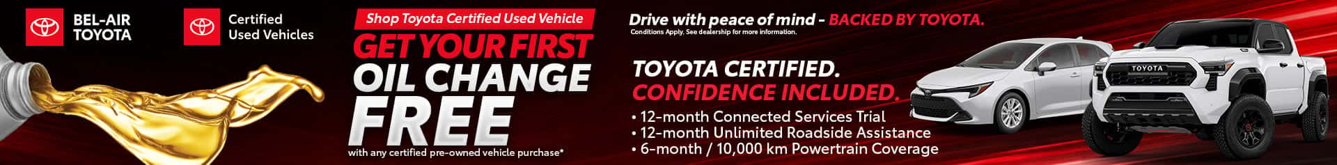 Buy Toyota certified Pre-owned from Bel-Air Toyota, Ottawa