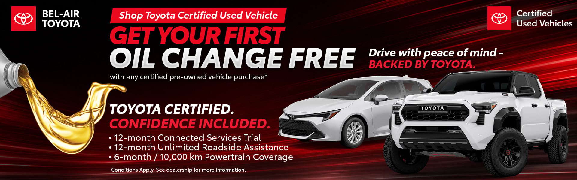 Buy Toyota certified Pre-owned from Bel-Air Toyota, Ottawa