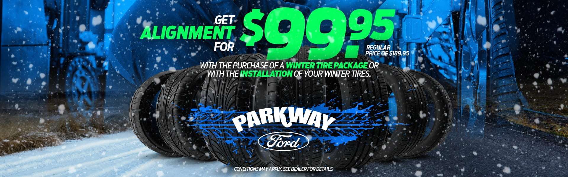 Winter Tire alignment parkway waterloo