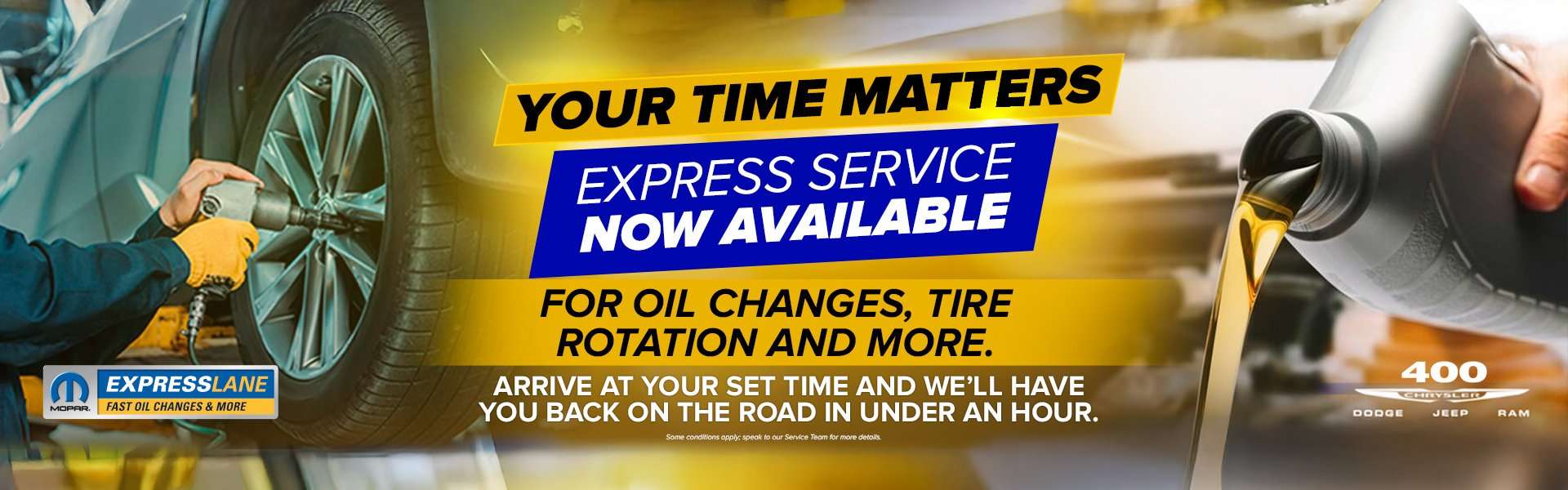 Express Service Now Available