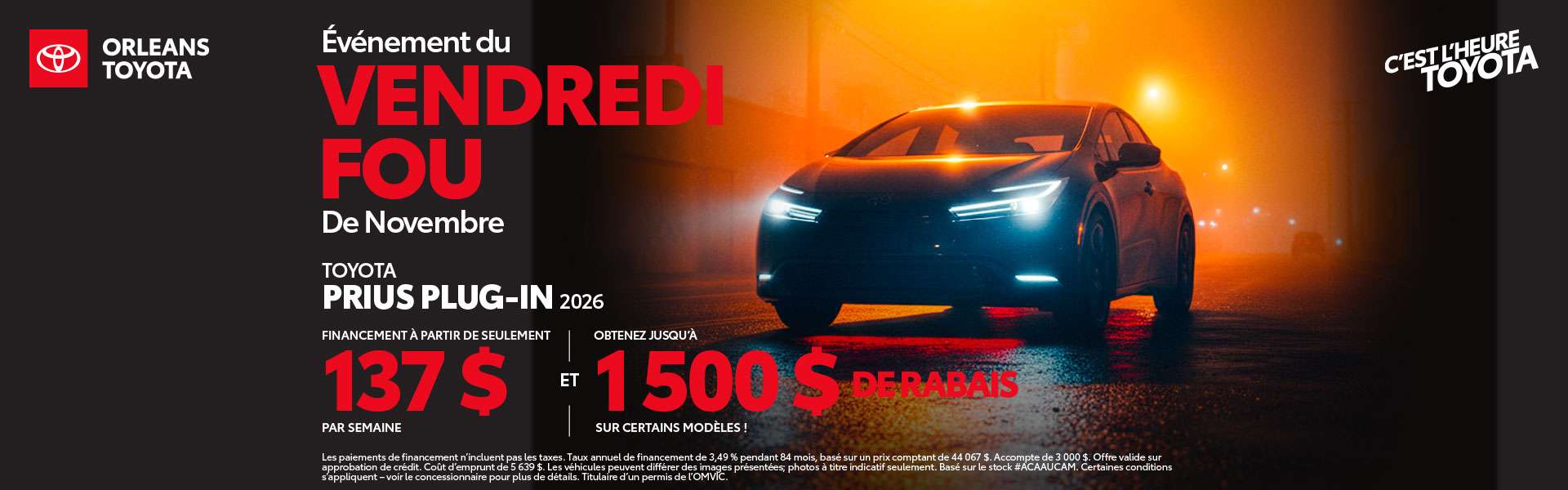 Toyota Prius Plug-in at Orleans