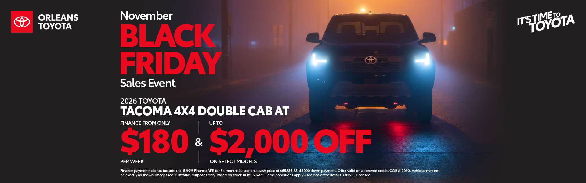 Toyota Tacoma in Orleans