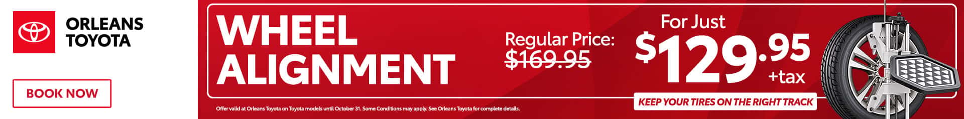 wheel alignment special Ottawa