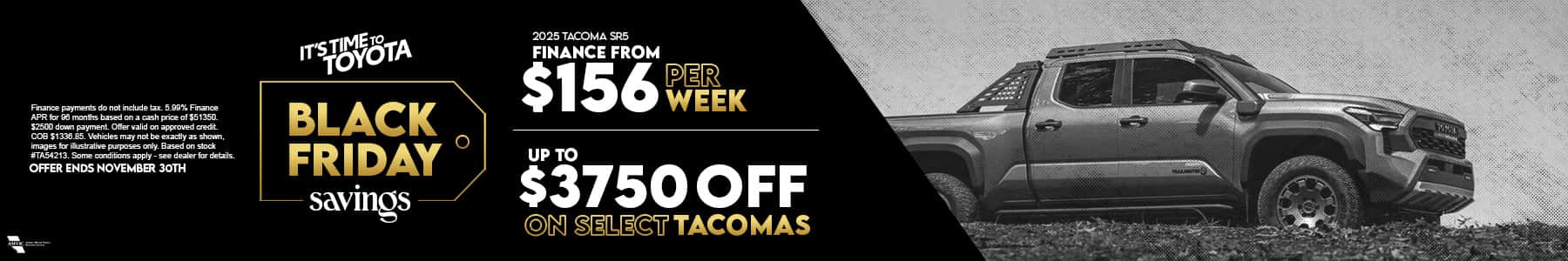 Get discount up to $3750 on Toyota Tacoma at Sherwood Park Toyota