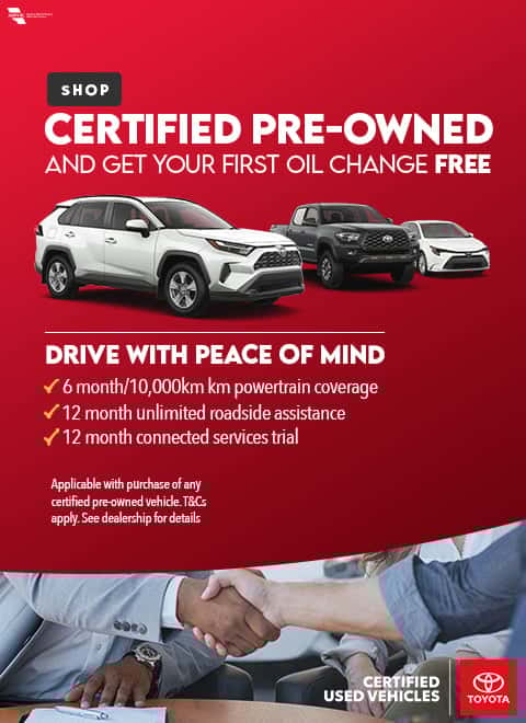 Toyota Certified Used Vehicles for Sale in Sherwood Park