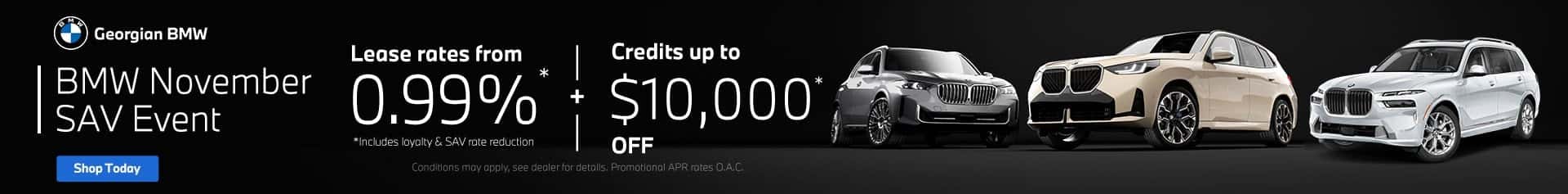 BMW X Series Specials Barrie