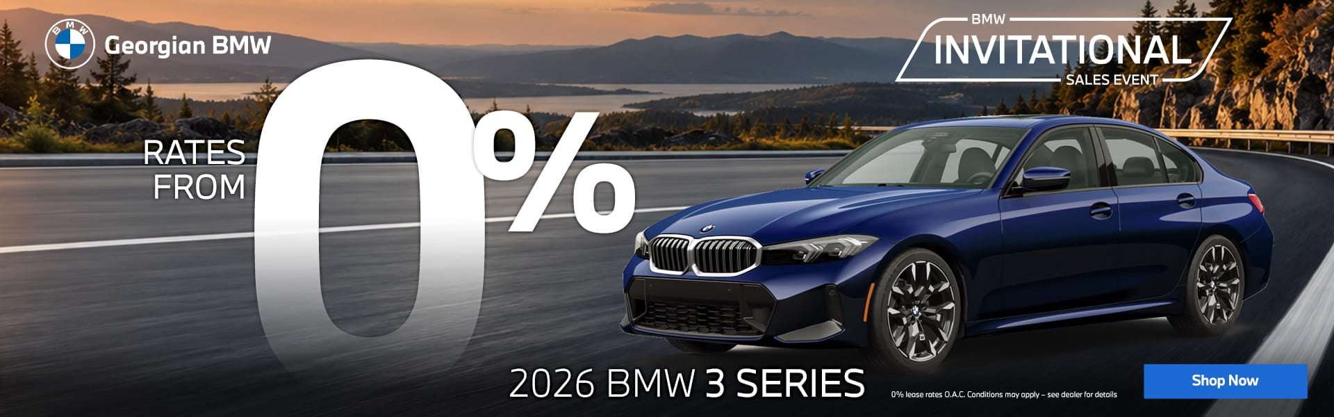 September 2026 BMW 3 series 0% rates