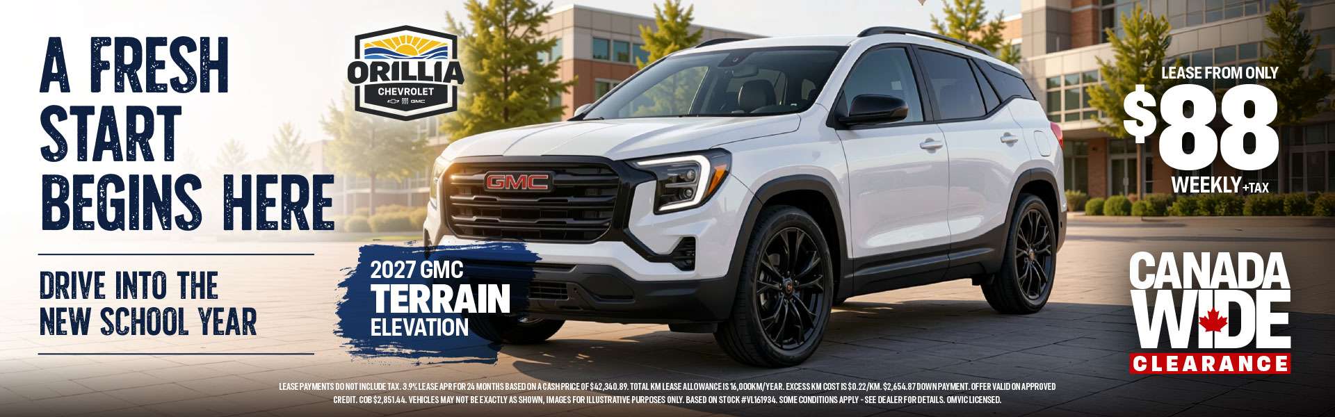 2026 GMC Sierra September leases