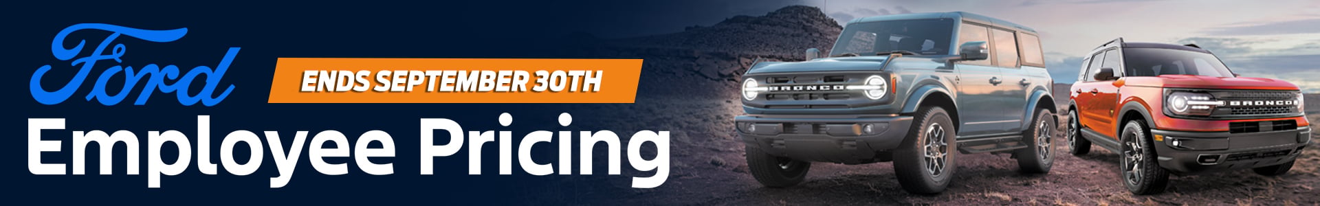 2026 Ford Employee Pricing Duncan Ends September 30th
