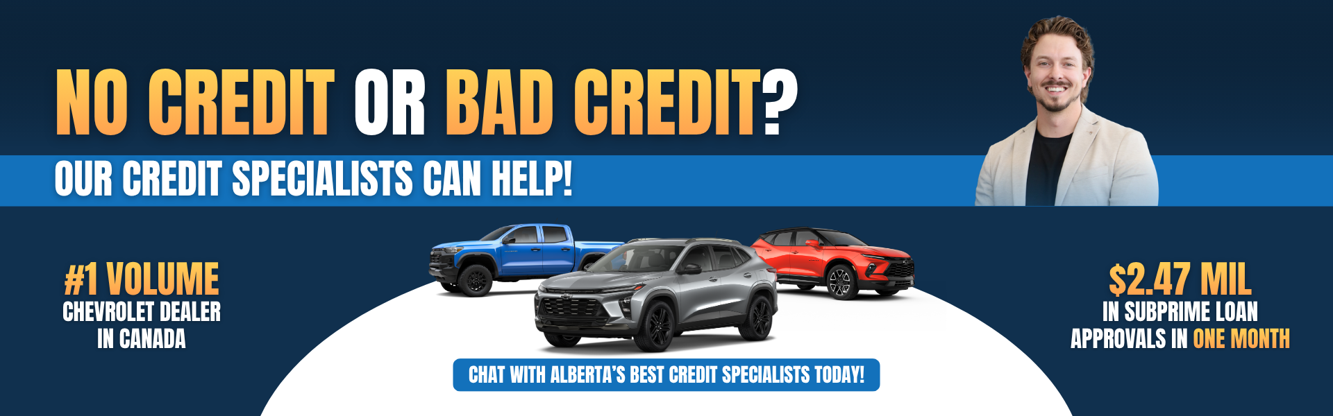 Subprime Loan Specialists Sherwood Park - Fast Approval Subprime loan Sherwood Park - Get approved for auto financing with bad credit at Sherwood Park Chevrolet Alberta