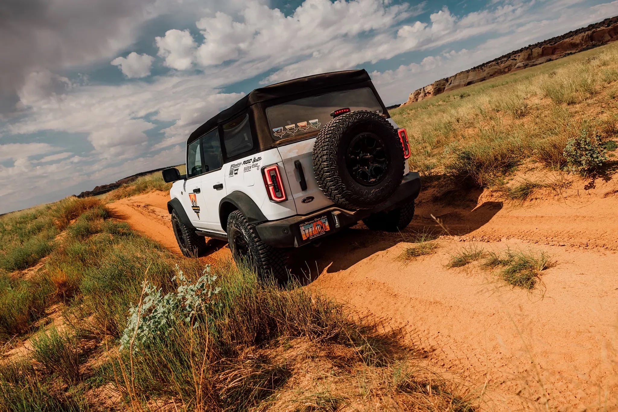 2026 Ford Bronco on a trail adventure