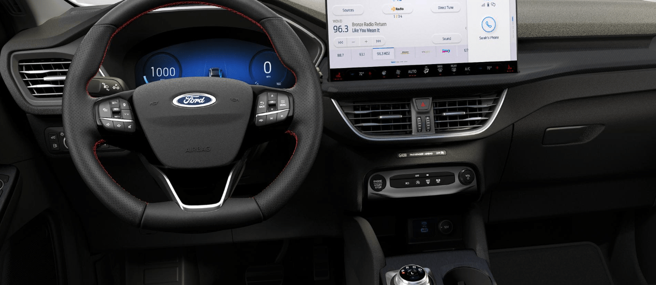2026 Ford Escape steering wheel interior