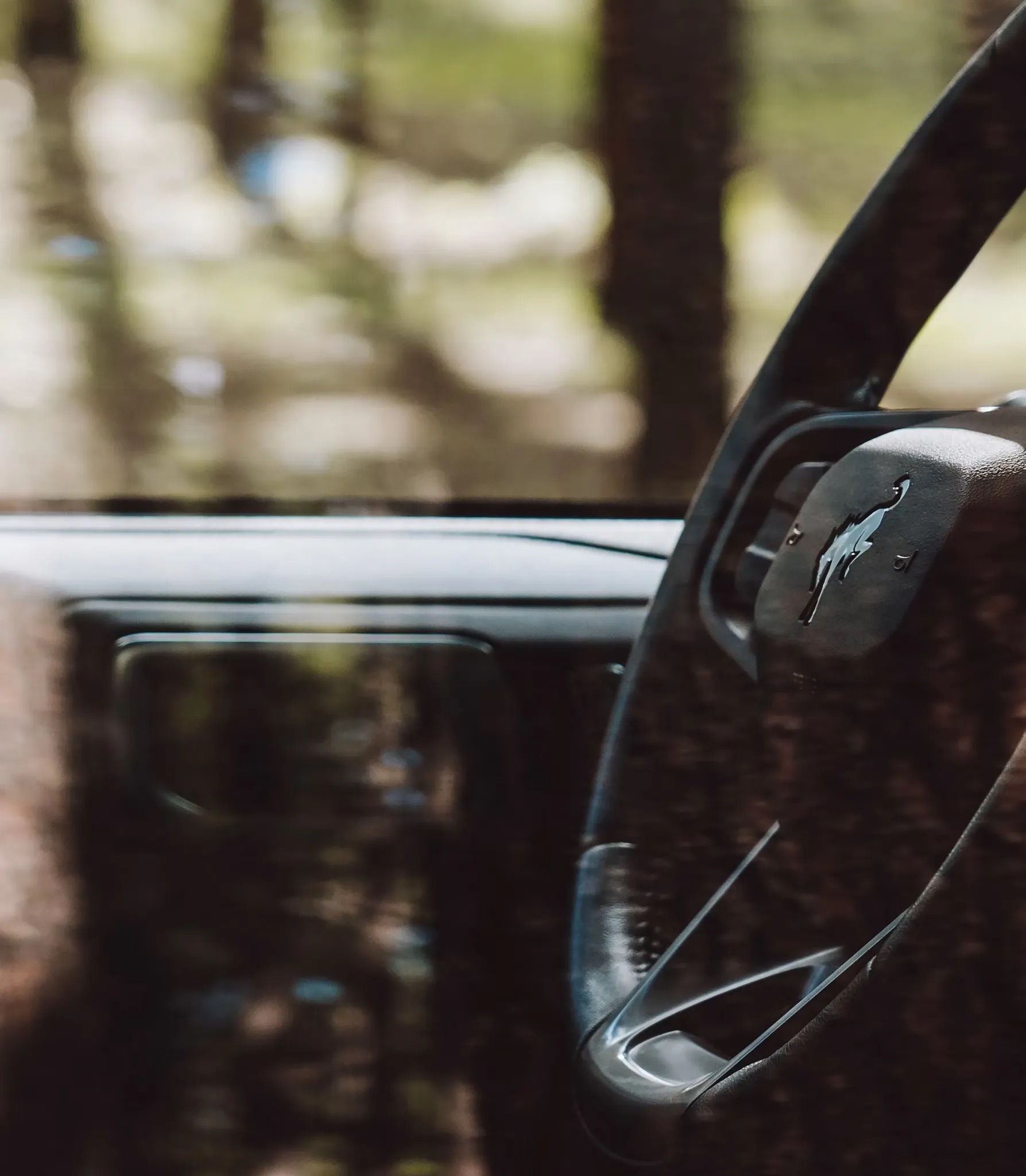 2026 Ford Bronco side mirror and exterior detail close up