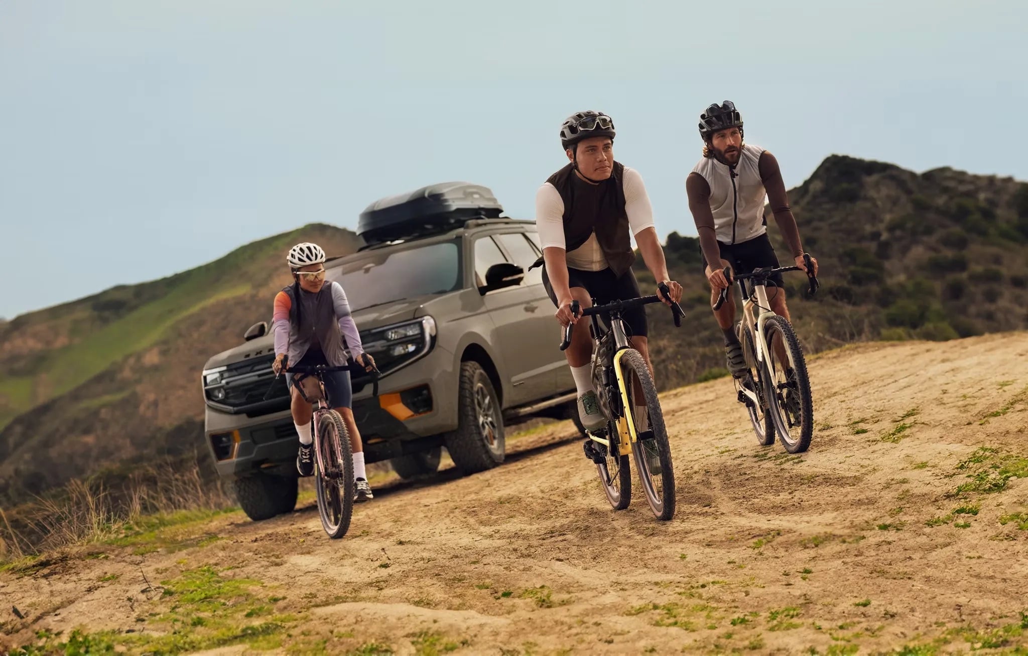 2026 Ford Expedition family lifestyle with vehicle parked outdoors