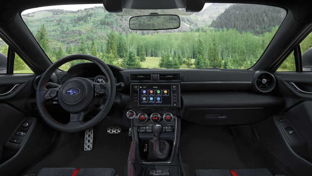 2025 Subaru BRZ interior cabin