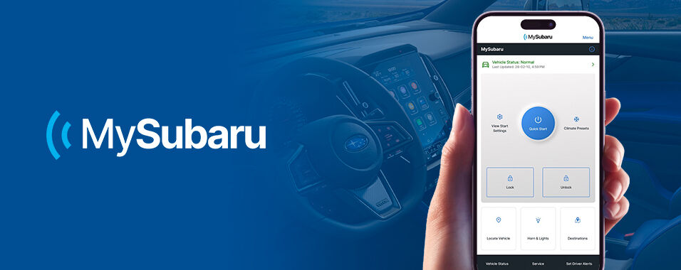 Subaru remote start and MySubaru App for Saskatoon drivers