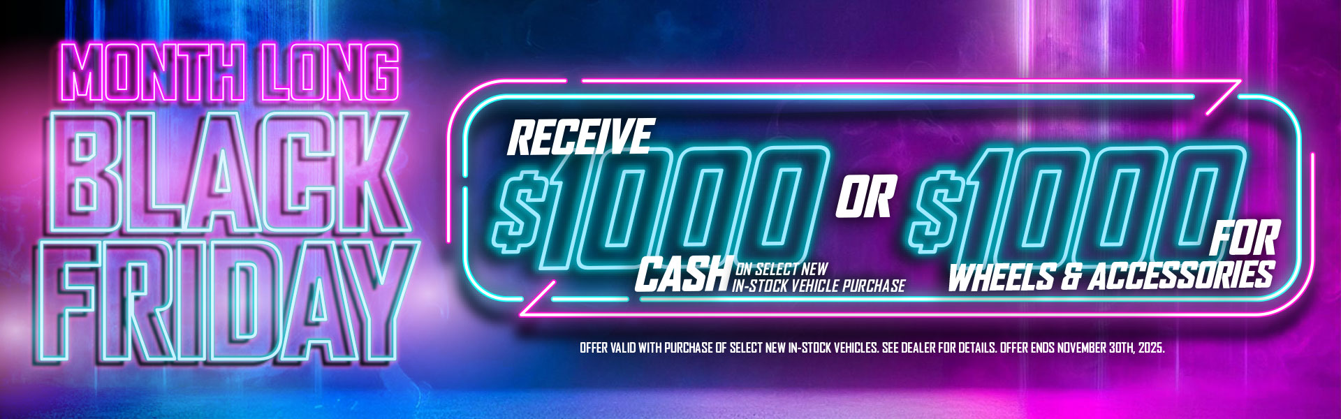 Subaru of Prince George - Month Long Black Friday
