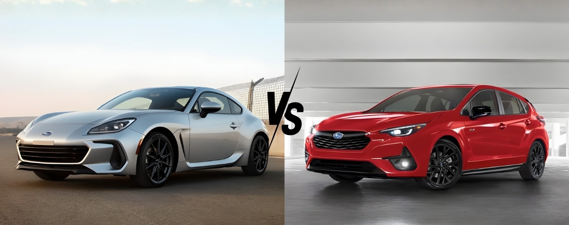 Explore Key Differences Between The 2026 Subaru BRZ and Impreza!