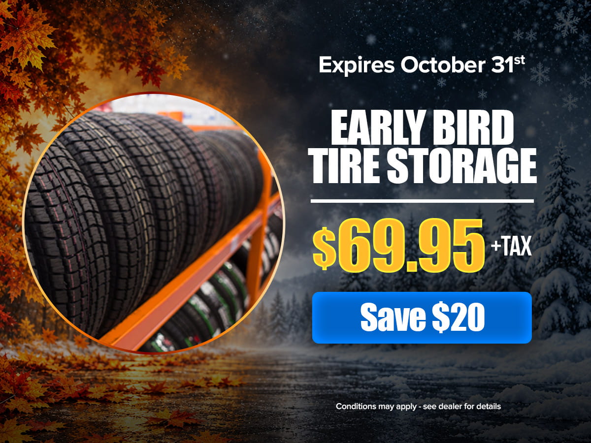Richmond Hill Tire swap specials early bird storage