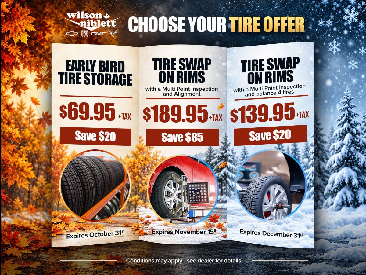 Richmond Hill Tire swap specials early bird tire swap