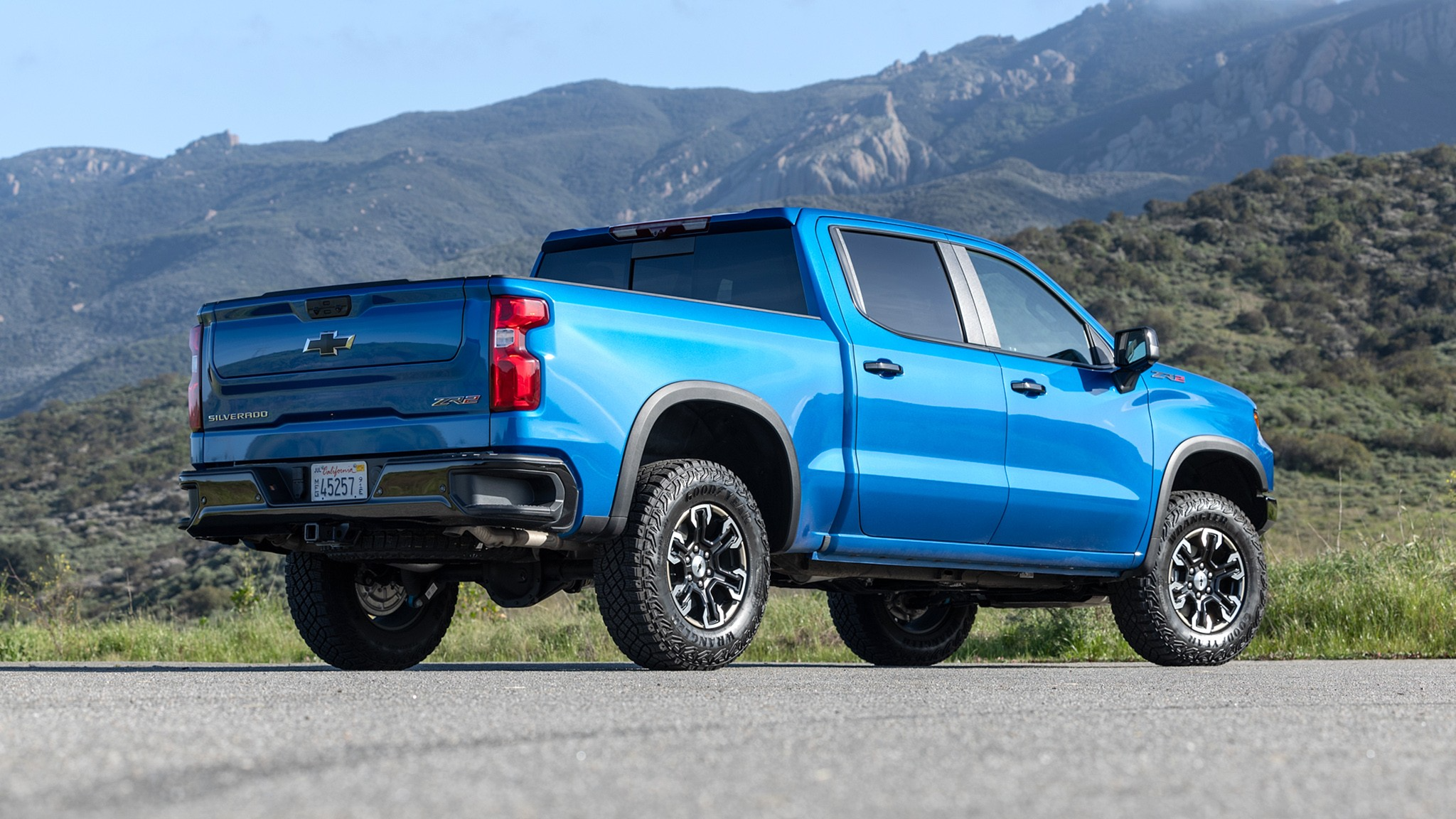 2026 Chevrolet Silverado rear view