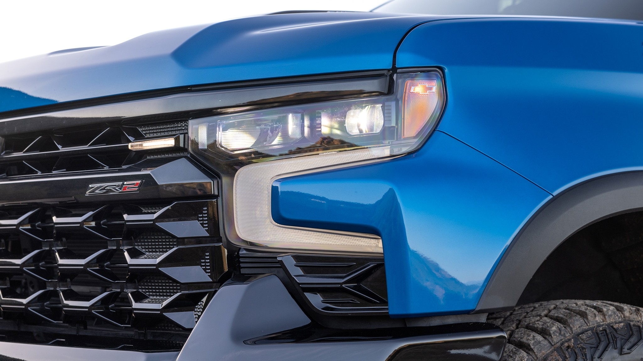 2026 Chevrolet Silverado exterior headlight