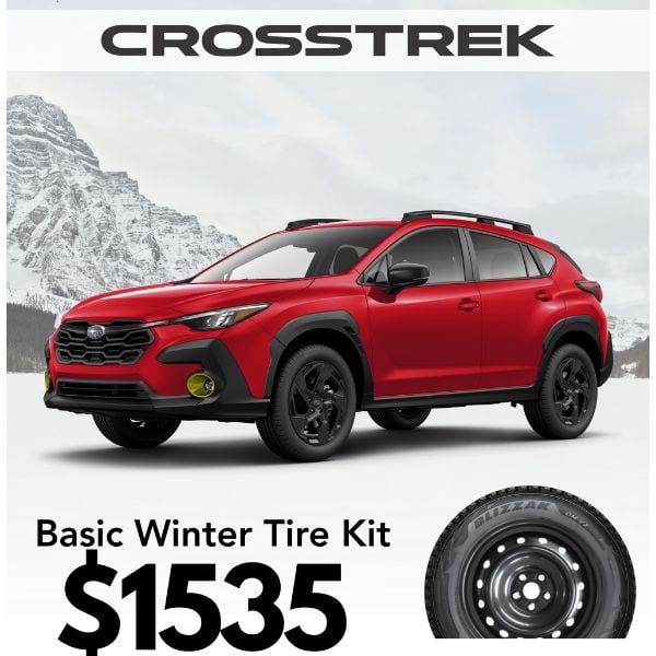 Subaru Crosstrek Basic Winter Tire Kit