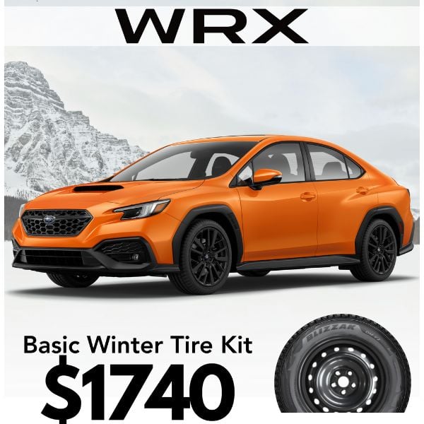 Subaru WRX Basic Winter Tire Kit
