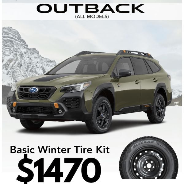 Subaru Outback Basic Tire Kit
