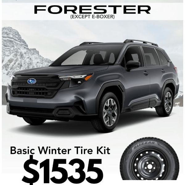 Subaru Forester Basic Winter Tire Kit