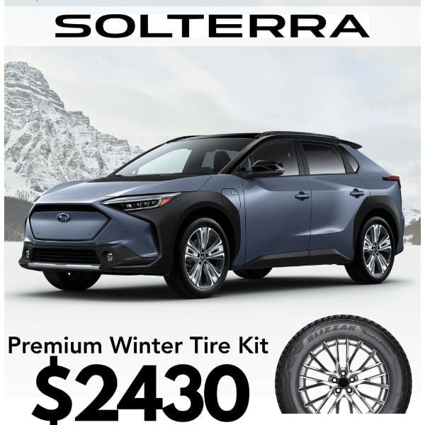 Subaru Solterra Winter Tire Kit