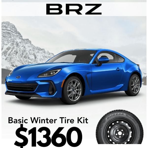 Subaru BRZ Basic Winter Tire Kit