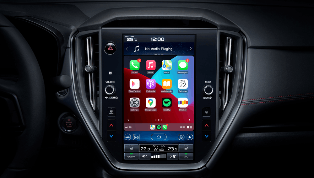 2026 Subaru WRX Interior Apple Carplay
