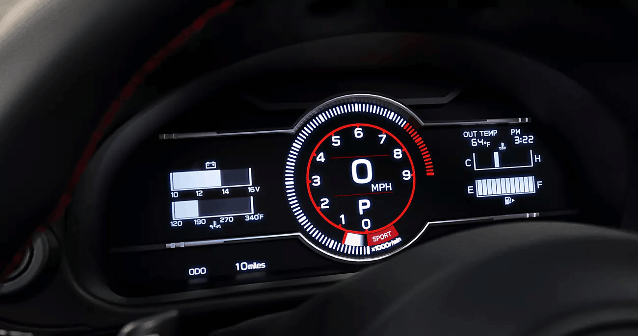 2026 Subaru BRZ interior Spedometer