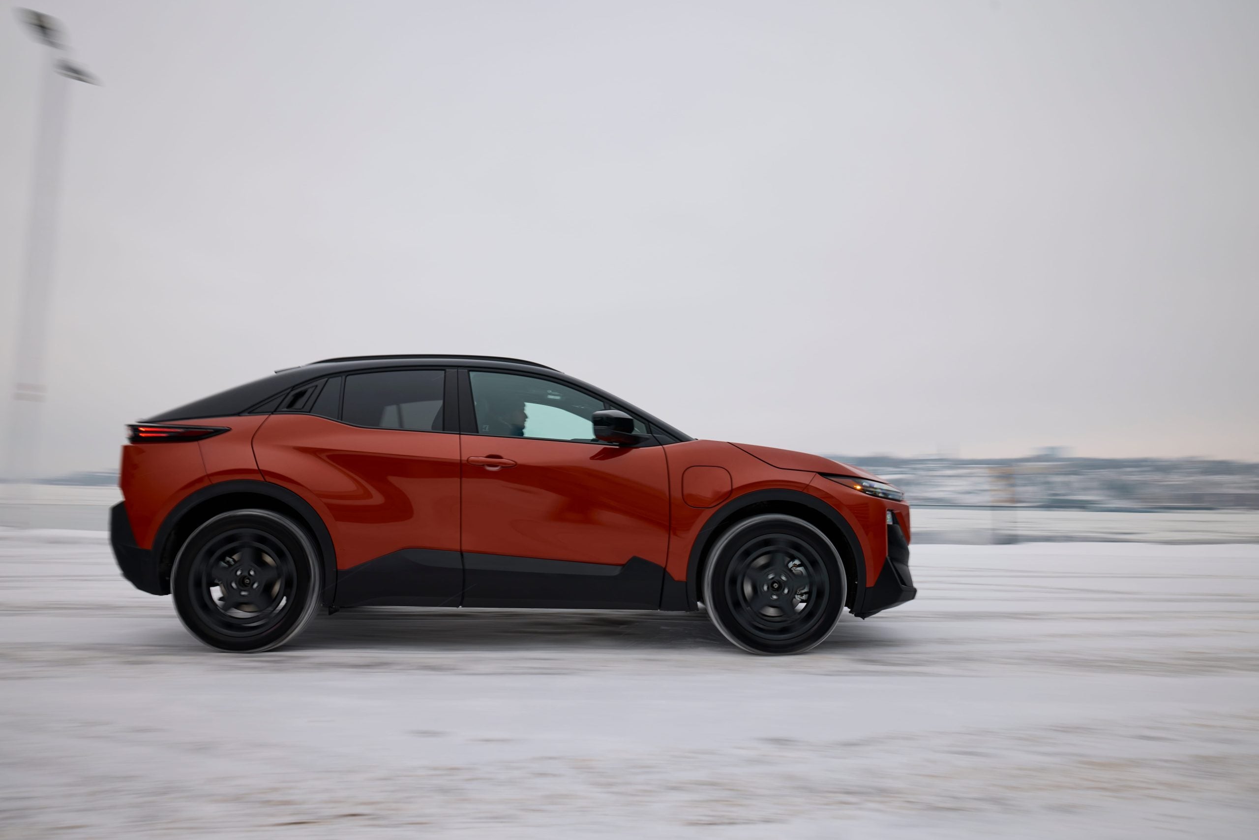 2026 Subaru Crosstrek side profile orange exterior