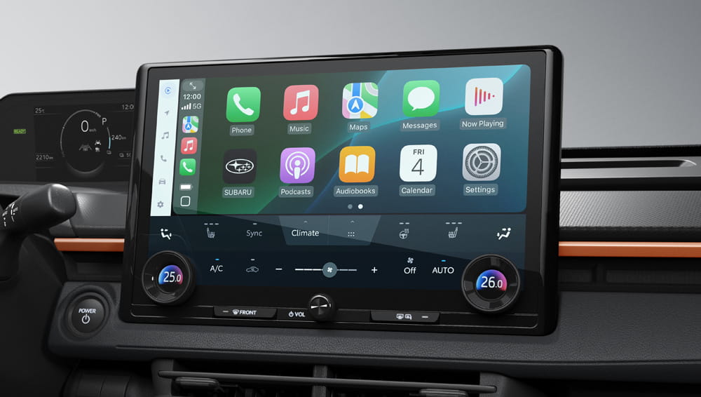 2027 subaru uncharted Interior technology