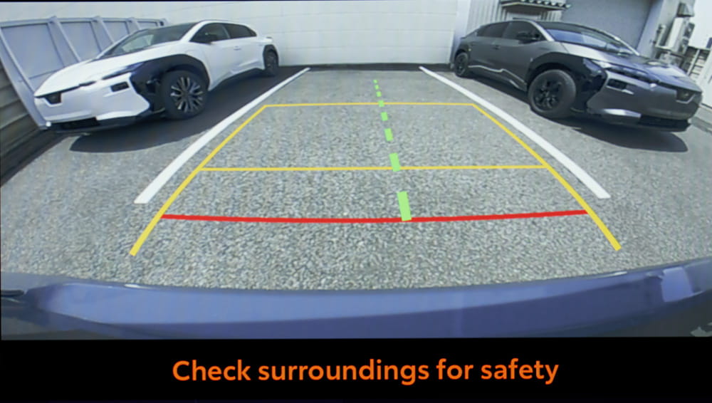 2026 Subaru Uncharted rearview assist