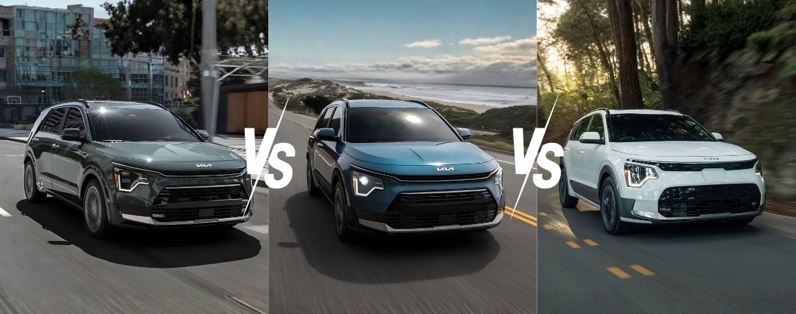 Which Kia Niro Is Right for You? Hybrid vs Plug-in Hybrid vs Electric