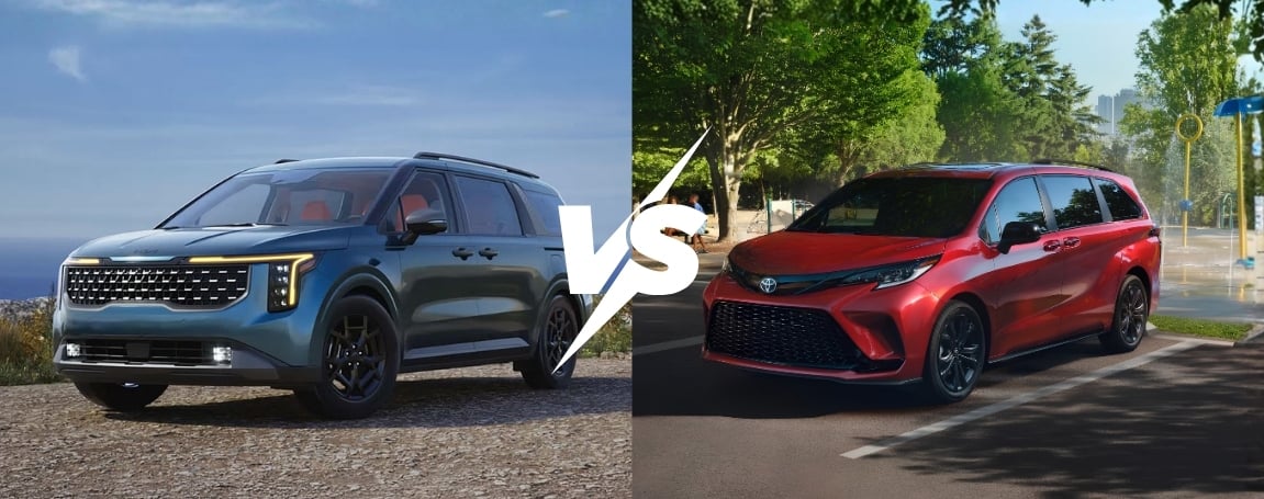 2027 Kia Carnival vs Toyota Sienna: Two Hybrids Compared
