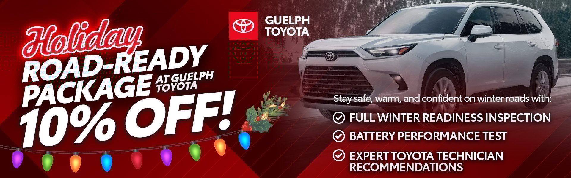 December Holiday Inspection Promo 